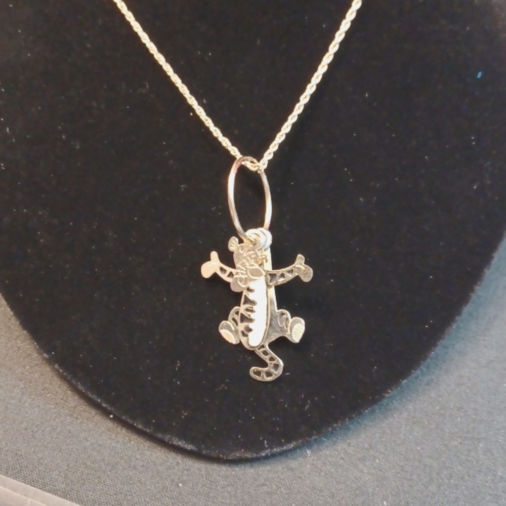 Necklace and charm
